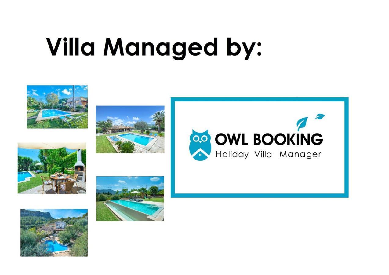 Owl Booking Villa Coloma - Luxury Retreat With Huge Pool Port de Pollença Eksteriør bilde
